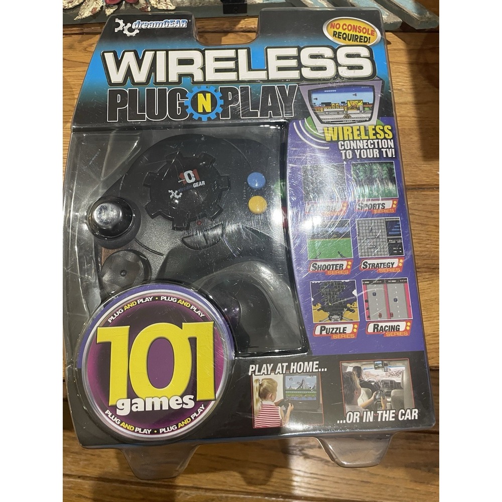 Plug-N-Play DreamGear Wireless Play 101 Games No Console Required Sports Puzzles